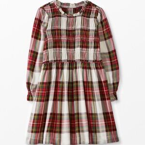 Hanna Anderson Smocked Plaid Dress